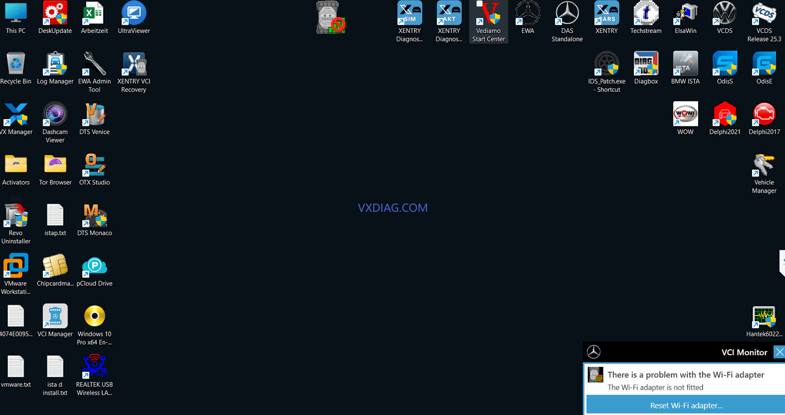 Trouble Installing Benz Driver on VXDIAG SE Device? Here's an Official Tip