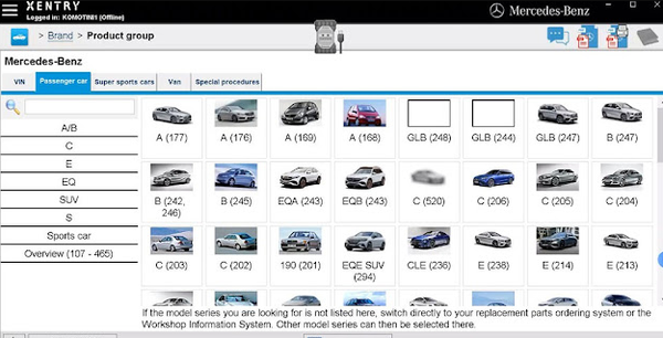 VXDIAG SE for Benz Fully Supports Xentry V2025.03