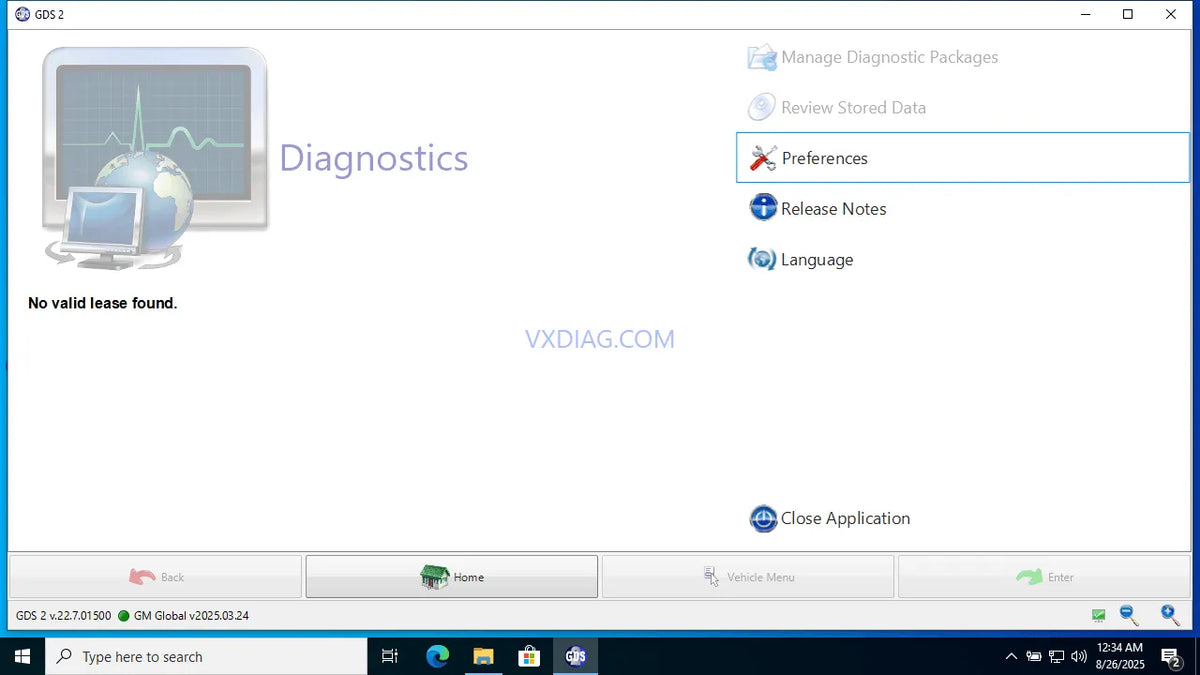 How to Solve VXDIAG VCX NANO and FD GDS2 No Valid Lease?