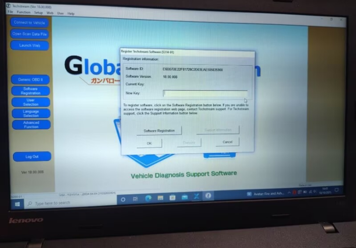 Resolving Techstream License Key Issues with VXDIAG Toyota Devices