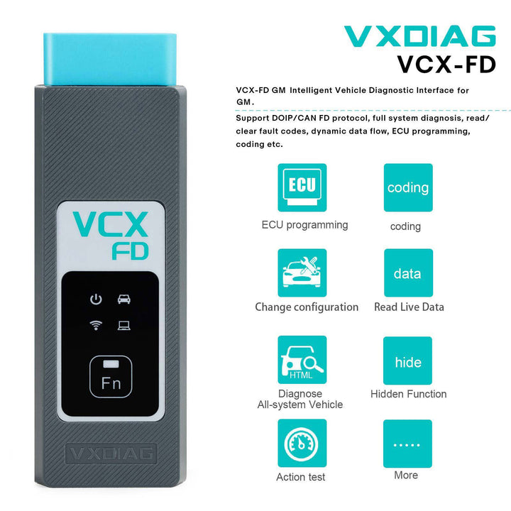 VXDIAG VCX FD for GM