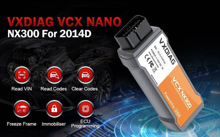 VXDIAG VCX NANO for Volvo