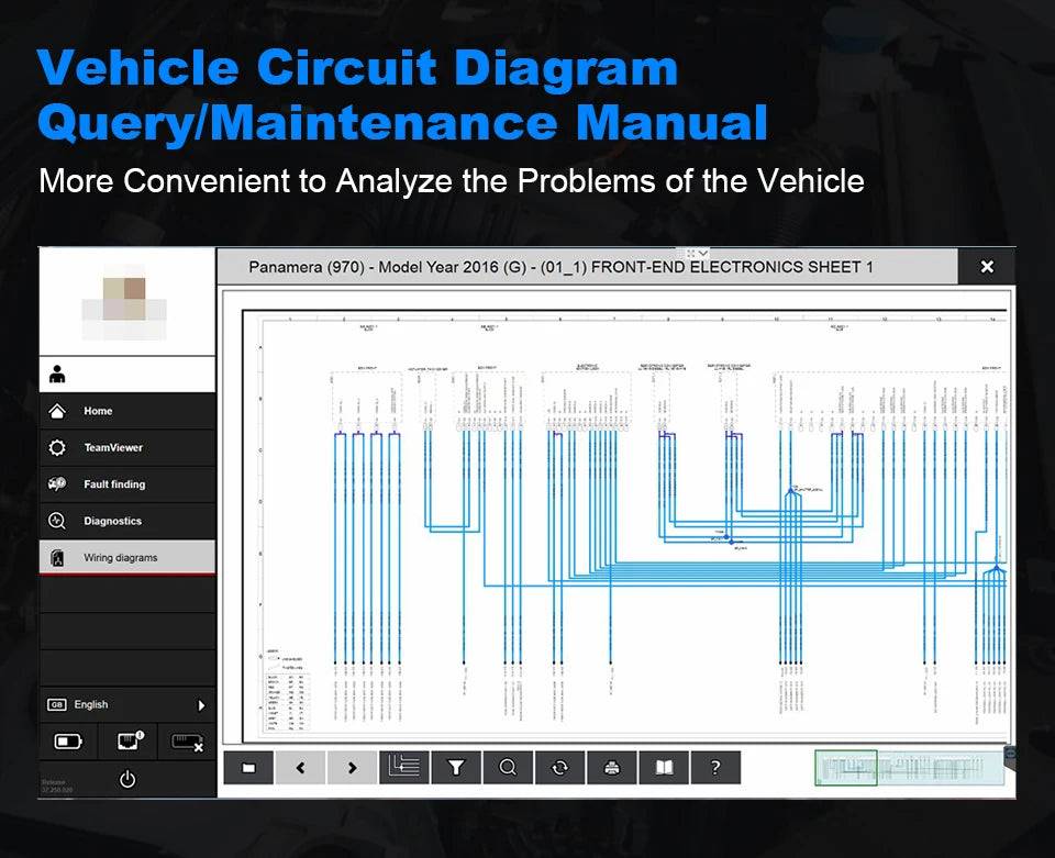 VXDIAG VCX PLUS PW3 circuit diagram