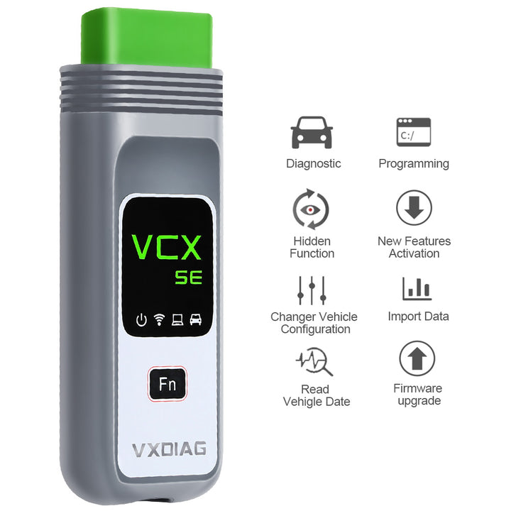 VXDIAG VCX SE for BMW functions