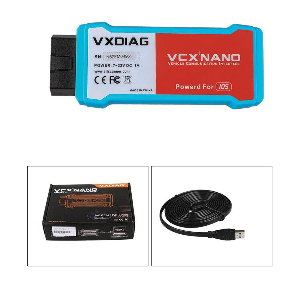 WiFi Version VXDIAG VCX NANO for Ford Mazda - VXDIAG Official Website