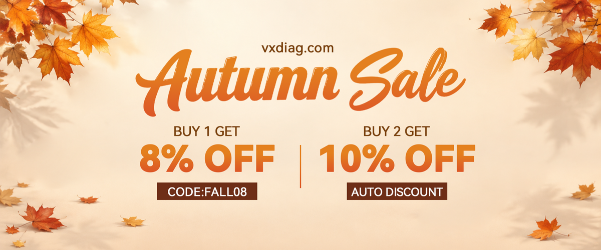 VXDIAG Autumn Sale