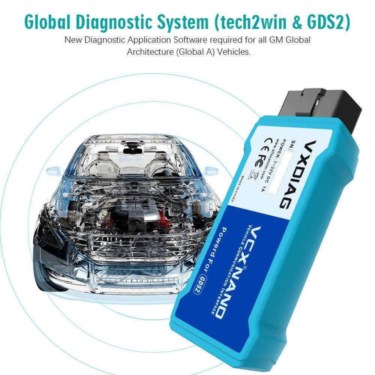 VXDIAG VCX NANO for GM / OPEL Diagnostic Tool Programming ECU – VXDIAG ...