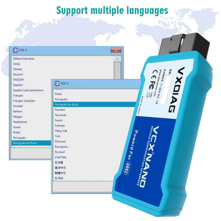 VXDIAG VCX NANO for GM / OPEL Diagnostic Tool Programming ECU – VXDIAG ...